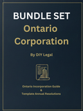 3. DIY Legal - Incorporation Guide + Annual Resolutions - BUNDLE SET